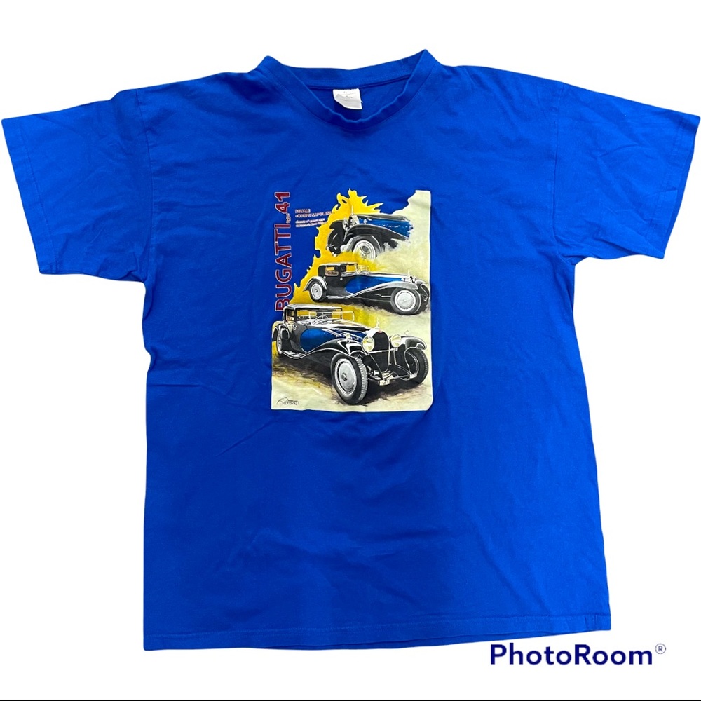 Bugatti Type 41 Royals Coupe Napoleon Crewneck Graphic Short Sleeve T Shirt